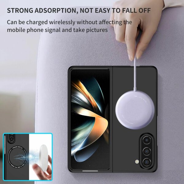 For Samsung Galaxy Z Fold 5 Magsafe Magnetic Wireless Charging Shockproof Case Cover For Samsung Galaxy Z Fold 5 Magsafe Magnetic Wireless Charging Shockproof Case Cover